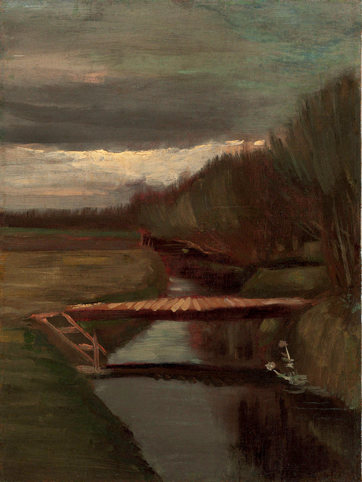  文森特·威廉·梵高  Vincent Willen Van Gogh ——  桥